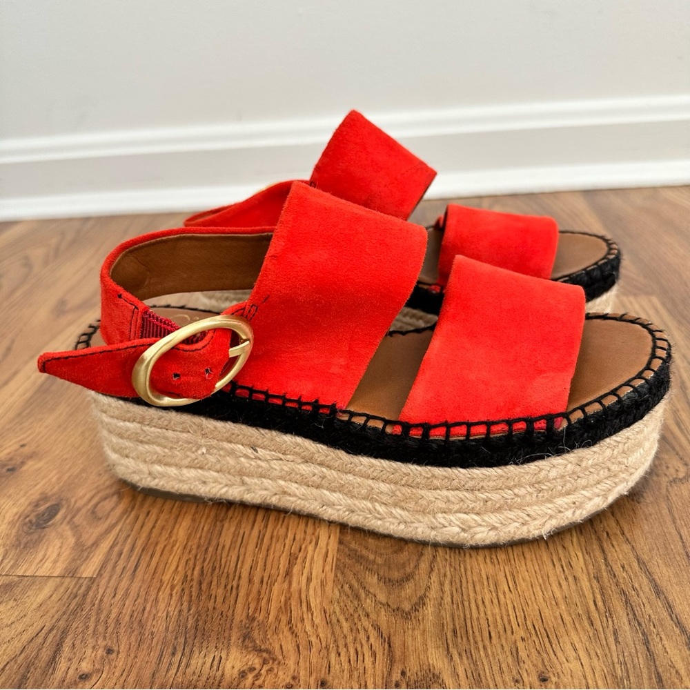 Franco Sarto Platform Espadrilles